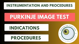 What is Purkinje image test in Ophthalmology  4 Purkinje reflexes test and how to do [upl. by Dhu]