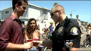 17 Arrested As Police Crack Down In Newport Beach [upl. by Sebastien372]