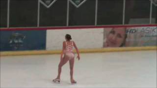 Paulina Pinsky Official Practice Ice 2009 SW Pacific Regional [upl. by Meyeroff]