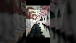 Ochako X Mina mha capcut animeedit influencer [upl. by Herwick]