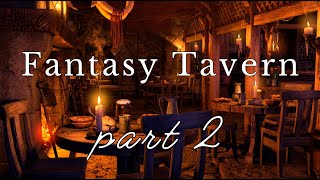 Medieval Fantasy Tavern 2  DampD Fantasy Music and Ambience [upl. by Arlee]