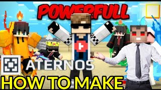 How to Make Server Like ‪SpunkyOP‬ Element SMP in aterno PE  JE [upl. by Worden460]