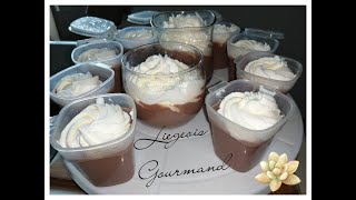 TutoCrème dessert Recette Liégeois [upl. by Enilorac]