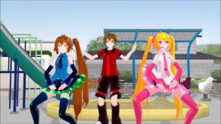 Ho i maroni pieni Parody Psy Daddy  MMD Motion DL [upl. by Kemme193]