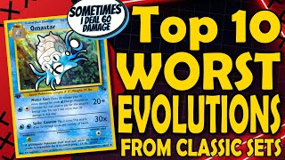 Top 10 Worst Evolutions from the Classic Sets [upl. by Ahseiyt626]