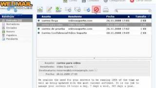 Tutorial RoundCube Conocer opciones avanzadas [upl. by Ardnuassac609]