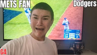 Mets Fan Reacts to Game 4 loss vs Dodgers 2024 MLB NLCS [upl. by Laval]