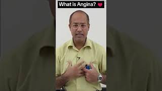 What is Angina 💔 shortvideo shorts drnajeeb drnajeeblectures [upl. by Leirua318]