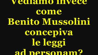 Mussolini rifiutava lo stipendio [upl. by Trust]