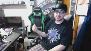 DXRacer F Series Chair MousepadArmrestFootrest Unboxing [upl. by Vas]