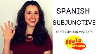 Spanish Subjunctive Most Common Mistake  HOLA SPANISH [upl. by Asinet]