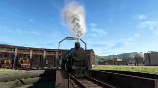 Derail Valley  SH282 Steam Locomotive Start Up amp Operations Tutorial [upl. by Aharon]