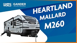 2021 Heartland Mallard M260  Travel Trailer  RV Review Camping World [upl. by Oeniri]