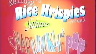 Kelloggs Rice Krispies Timmy The Tooth 1994 [upl. by Airtened]