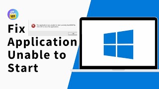 How to Fix Application was unable to Start Correctly Error on PC [upl. by Ecnatsnoc]