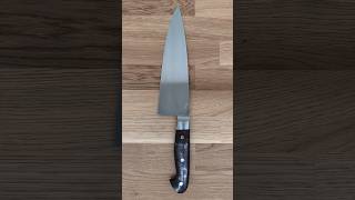 Chefs Knife 9quot with Ringed Gidgee  52100 Carbon Steel by Bill Burke MS [upl. by Grani]