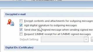 How to remove a digital signature applied to all email messages in Outlook [upl. by Nallij]