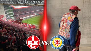 👹🔥 REGENSCHLACHT AUF DEM BETZE 1 FC Kaiserslautern vs Eintracht Braunschweig  Stadionvlog [upl. by Dorin]