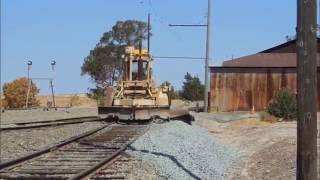 Kershaw Ballast Regulator at Western Railway Museum [upl. by Nama546]