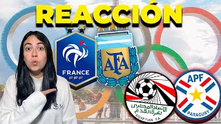 🔵FRANCIA 🆚 ARGENTINA🔵🔴EGIPTO 🆚 PARAGUAY🔴 Futbol Cuartos de Final  Juegos Olímpicos Paris 2024 [upl. by Royce]