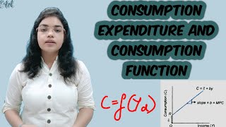 Consumption Expenditure and Consumption Function [upl. by Adnohsek]