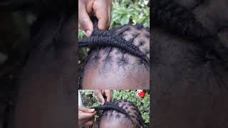 Master the Fishtail Braid on Dreadlocks  Easy Tutorial FishtailDreadlockStyle [upl. by Urina]