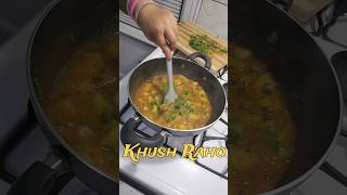 Khush Rehna Sikho 😊  Aaloo Ki Sabzi  shorts viralshort makingfood recipe food [upl. by Aarika]