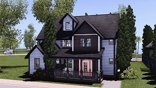 building for my custom world in The Sims 3 again  Cypress Bend  Speed Build [upl. by Tneicniv200]