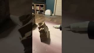 Cardboard tiv2 vs hair dryer [upl. by Haldis]