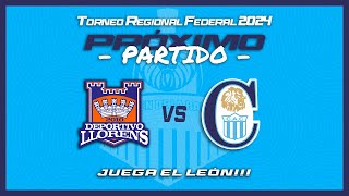 Llorens vs Atlético Concepción  Torneo Regional Federal 2024 [upl. by Lora]