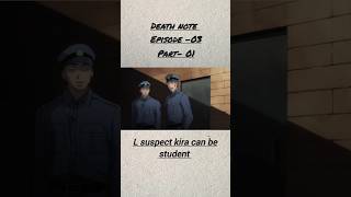 Death Note Episode 03 part1 Hindi dubbed deathnotehindi anime netflixanime japaneseanime [upl. by Grosvenor]