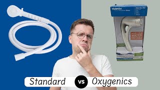 Standard vs Oxygenics RV Shower Head Water Efficiency Showdown [upl. by Nnairrehs]