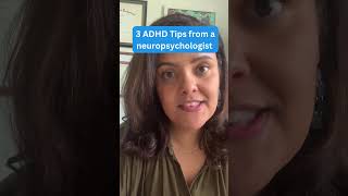 3 ADHD Tips from a Neuropsychologist [upl. by Anait818]