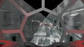 Star Wars Y Wing Death Star Trench Run [upl. by Butler]