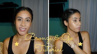 Duo Bronzer Makeup Tutorial Non Toxic Organic Everything [upl. by Hershel]