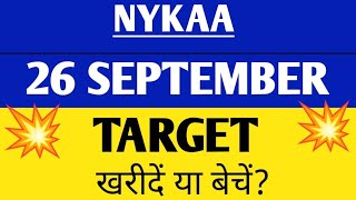 nykaa share pricenykaa share latest newsnykaa share news today [upl. by Arrio]