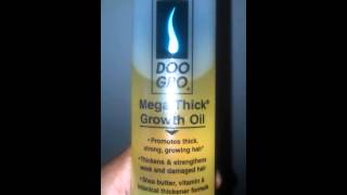 Doo Gro quotMega Thick Growth Oilquot IT REALLY WORKS [upl. by Innep]