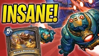 INSANE RANSOM Game vs Togwaggle Druid  Boom Mechathun Warrior  The Boomsday Project  Hearthstone [upl. by Amann412]