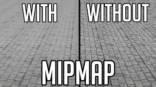 My Game Engine Textures WITH and WITHOUT MIPMAP [upl. by Jenkel]