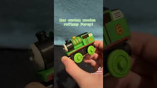 Custom wooden railway Percy [upl. by Platt]