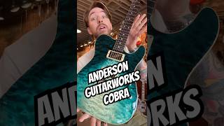 Spec Rundown of this brand new Cobra from andersonguitarworks electricguitar customguitar [upl. by Ellesor]