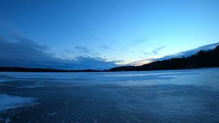 4k Voyageurs National Park Winter [upl. by Kalli458]