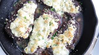 Gorgonzola Crusted Steak [upl. by Eelahs613]