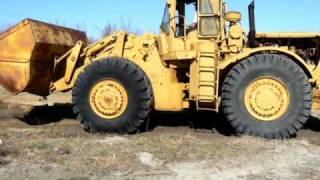 Cat 988 rubber tire loader [upl. by Aldwon]