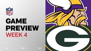 Minnesota Vikings vs Green Bay Packers  2024 Week 4 Game Preview [upl. by Sirdi651]