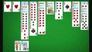 Vista Spider Solitaire bug [upl. by Neitsirhc]