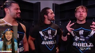 WWE Raw 12417 The Shield Backstage [upl. by Valeta]