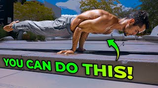 TOP 7 Beginner Calisthenics Skills EVERYONE CAN LEARN [upl. by Anerbas]