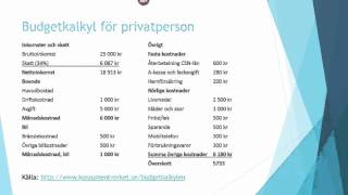 Företagsekonomi 1 Budgetering och lönsamhet [upl. by Artiek117]