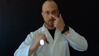 1 Minute Cranial Nerve Exam Fast ASMR [upl. by Ivek]